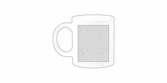 Mug en céramique de grande qualité 350 ml Holy - Marquage Verso