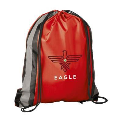 Sac à dos en polyester 210D déperlant Nelly Rouge