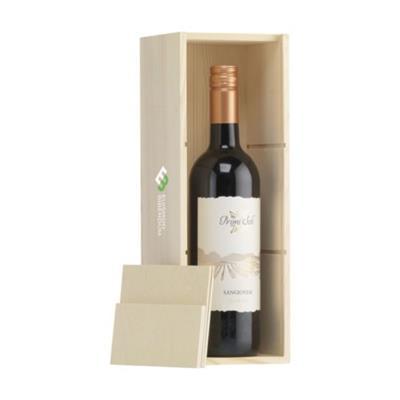 Coffret à vin et jardin d'herbes aromatique Mbossa Bois