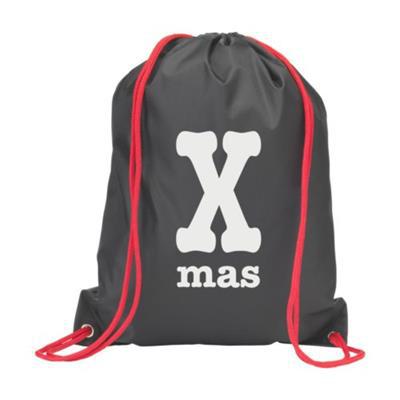 OBG.PUB - Sac à dos en polyester 210 D imperméable Nero Rouge Sac à dos en polyester 210 D imperméable Nero Rouge