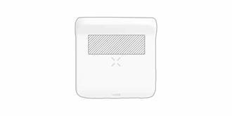 Horloge avec chargeur sans fil plate Thumal - Marquage Recto