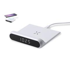 OBG PUB - Horloge avec chargeur sans fil plate Thumal