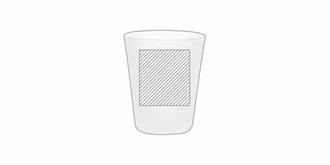 Verre à shot 44ml avec revêtement spécial Songo - Marquage Verso