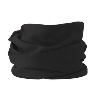 OBG.PUB - Bandana noir multifonction en polyester Naba Noir Bandana noir multifonction en polyester Naba Noir