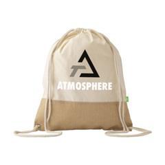 OBG PUB - Sac à dos en coton organique et jute Promi