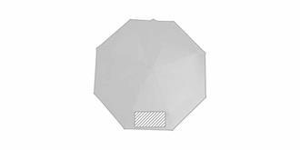 Parapluie à ouverture et fermeture automatique Len - impression 6ème pan du parapluie