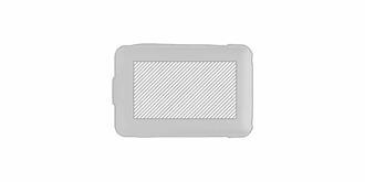 Chargeur sans fil 15W multifonction en ABS Yapo - Marquage Verso