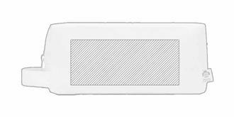 Sac cosmétique en toile forme rectangulaire Biatch - Marquage Recto