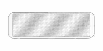 Lampe et chargeur sans fil 10W en ABS Espurna - Impression Haut