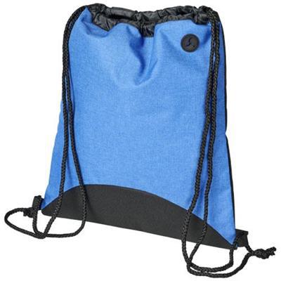 Sac à dos ficelle polyester avec cordon 5L Sterno Bleu