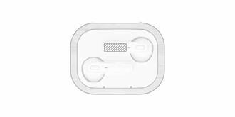 Écouteurs TWS avec étui en bambou Jazz - Impression Droite