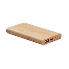 OBG PUB - Powerbank avec boîtier en bambou de 4000 mAh Pena