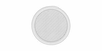 Etui en carton avec 30 crayons cire Striper - impression sur couvercle