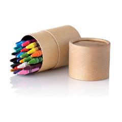 OBG PUB - Etui en carton avec 30 crayons cire Striper