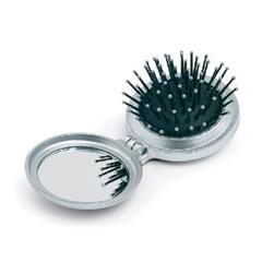 OBG PUB - Brosse et miroir de poche pliable en ABS Boulira
