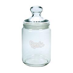 OBG PUB - Bonbonnière en verre 1L avec couvercle Dolcie