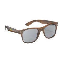 OBG PUB - Lunettes de soleil monture imitation bois Boany