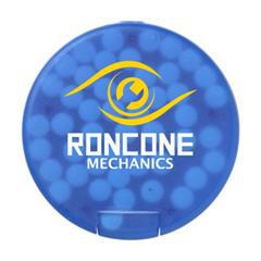 OBG PUB - Boîte de bonbons ronde matière synthétique Crony