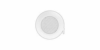 Mètre-ruban en boîte avec arrêt automatique Hiiak - Marquage Recto