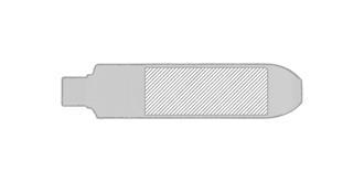 Clé USB et OTG type C 2.0 haut de gamme Speedo - Marquage Verso