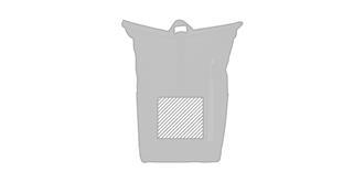 Sac à dos urbain robuste en 600D large Nolan - A l'avant