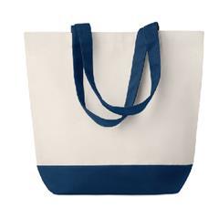 OBG PUB - Sac de plage design bicolore en toile Kleurenbag