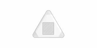 Surligneur à 3 couleur triangulaire Tricol - Marquage Verso