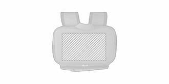 Sac de pique-nique en RPET résistant Mandea - Impression Haut