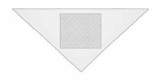 Foulard élégant multifonctions en poly coton Froak - face 1