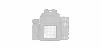 Sac de pique-nique pour 4 personnes Diera - Impression avant en bas