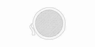 Set de pique-nique pour 2 personnes Handea - Marquage Recto