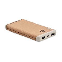 OBG PUB - Powerbank chargeur de 10 000mAh en liège Rafyk
