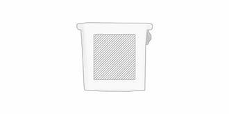 Adaptateur avec ports USB Type-C et Type-A Fyra - Marquage Recto