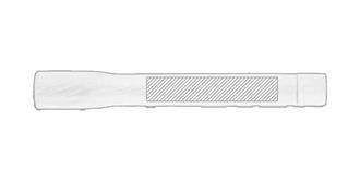 Torche en bois de hêtre avec lumière COB 5W Telas - face 1