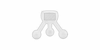 Masseur à main en bois pratique Assua - A l'avant