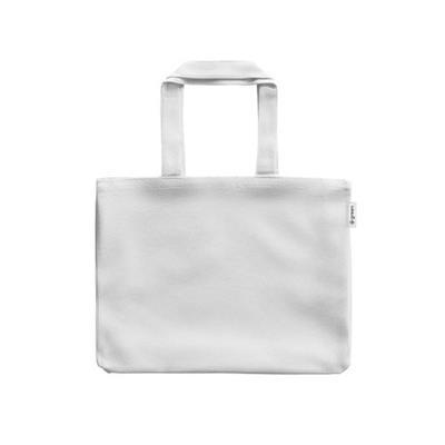 OBG.PUB - Sac rectangulaire en coton avec anses longues Laru Blanc Sac rectangulaire en coton avec anses longues Laru Blanc