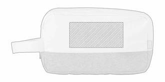 Trousse de toilette en matière organique Coscork - Marquage Recto