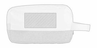 Trousse de toilette en matière organique Coscork - Marquage Verso