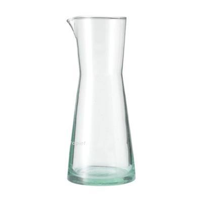 Carafe en verre recyclée translucide 1 L Zuja Transparent