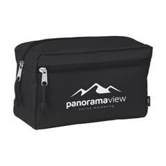 OBG PUB - Trousse de toilette en polyester couleur noir Ayra