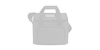 Glacière de ligne naturelle en polyester Botium - Impression Haut