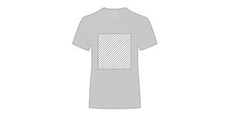 T-Shirt enfant couleur en coton 100% Iconic - Marquage Recto