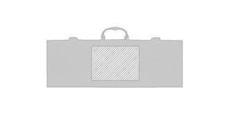 Ensemble barbecue 5 pièces en bambou Churrasier - Marquage Recto