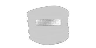 Bandana en plastique PET recyclé Kalkota - Marquage Recto