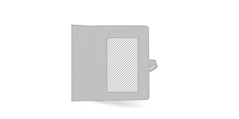 OBG.PUB - Porte-documents A5 en PET recyclé Emerger - Marquage Recto Porte-documents A5 en PET recyclé Emerger - Marquage Recto