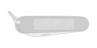 Couteau Suisse original avec poignée ABS Gremy - Marquage Recto