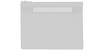 Trousse de toilette EVA au design bicolore Chinten - Impression Haut