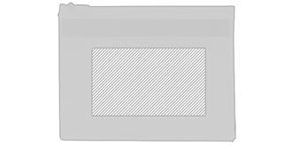 Trousse de toilette EVA au design bicolore Chinten - Marquage Recto