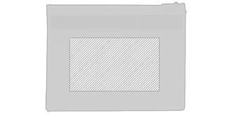 Trousse de toilette EVA au design bicolore Chinten - Marquage Verso