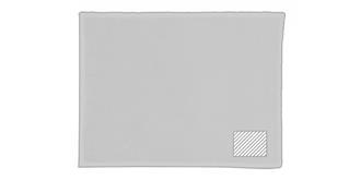 Couverture réversible en polaire 190 g / m² Hinden - Marquage Recto